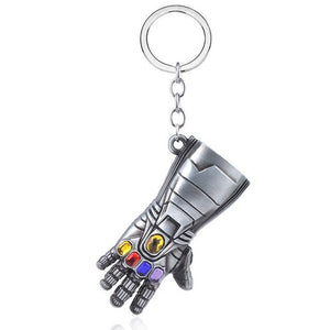 RJ The Avengers 4 Thor Hammer Metal Keychains The Dark World Weapon Iron Man Keyring For Women Movie Fans Jewelry Accessories