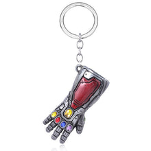 Load image into Gallery viewer, RJ The Avengers 4 Thor Hammer Metal Keychains The Dark World Weapon Iron Man Keyring For Women Movie Fans Jewelry Accessories