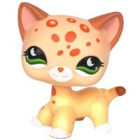 pet shop lps toys rare stands little short hair kitten pink #2291 grey #5 black #994 old original kitty  figure collection