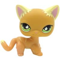 pet shop lps toys rare stands little short hair kitten pink #2291 grey #5 black #994 old original kitty  figure collection