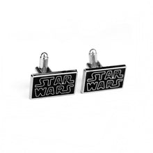 Load image into Gallery viewer, RJ Star Wars Cuff Links Buttons Falcon Darth Vader BB8 R2D2 Fighter Knight Tie Clips Avengers Batman Cufflinks Men Jewelry Gift