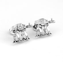 Load image into Gallery viewer, RJ Star Wars Cuff Links Buttons Falcon Darth Vader BB8 R2D2 Fighter Knight Tie Clips Avengers Batman Cufflinks Men Jewelry Gift