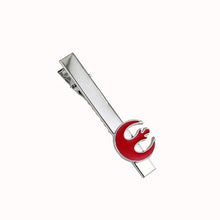 Load image into Gallery viewer, RJ Star Wars Cuff Links Buttons Falcon Darth Vader BB8 R2D2 Fighter Knight Tie Clips Avengers Batman Cufflinks Men Jewelry Gift