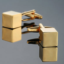 Load image into Gallery viewer, Quality enamel baking paint, men&#39;s French shirt cufflinks wholesale custom made cuff top grade business shirt cufflinks.