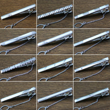 Load image into Gallery viewer, New Tie Clip Fashion Style Necktie Men Metal Silver Simple Bar Clasp Practical Bowtie Clasp Tie Pin for Mens Gift Accessories
