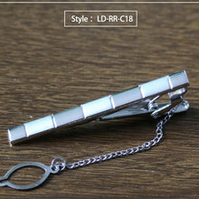 Load image into Gallery viewer, New Tie Clip Fashion Style Necktie Men Metal Silver Simple Bar Clasp Practical Bowtie Clasp Tie Pin for Mens Gift Accessories