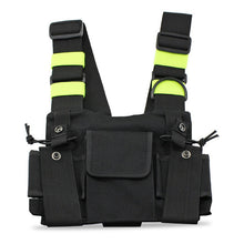 Load image into Gallery viewer, Radios Pocket Radio Chest Harness Chest Front Pack Pouch Holster Vest Rig Carry Case for 2 Way Radio Walkie Talkie for Baofeng